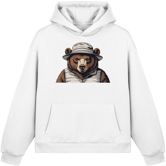 BEAR HOODIE by Feathery - Fluffy Boxcut Hoodie