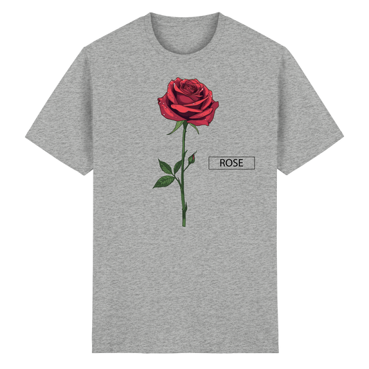 ROSE by Feathery - Heavy Cotton T-Shirt