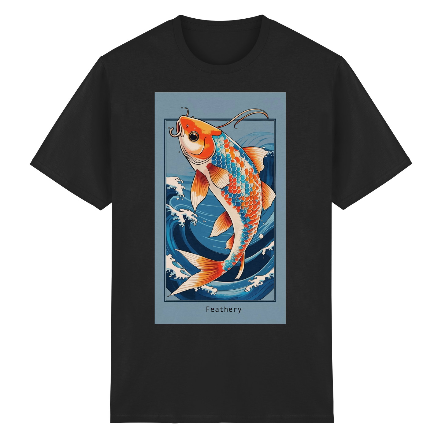 KOI by Feathery - Heavy Cotton T-Shirt