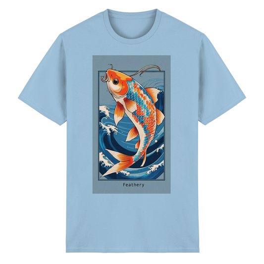 KOI by Feathery - Heavy Cotton T-Shirt