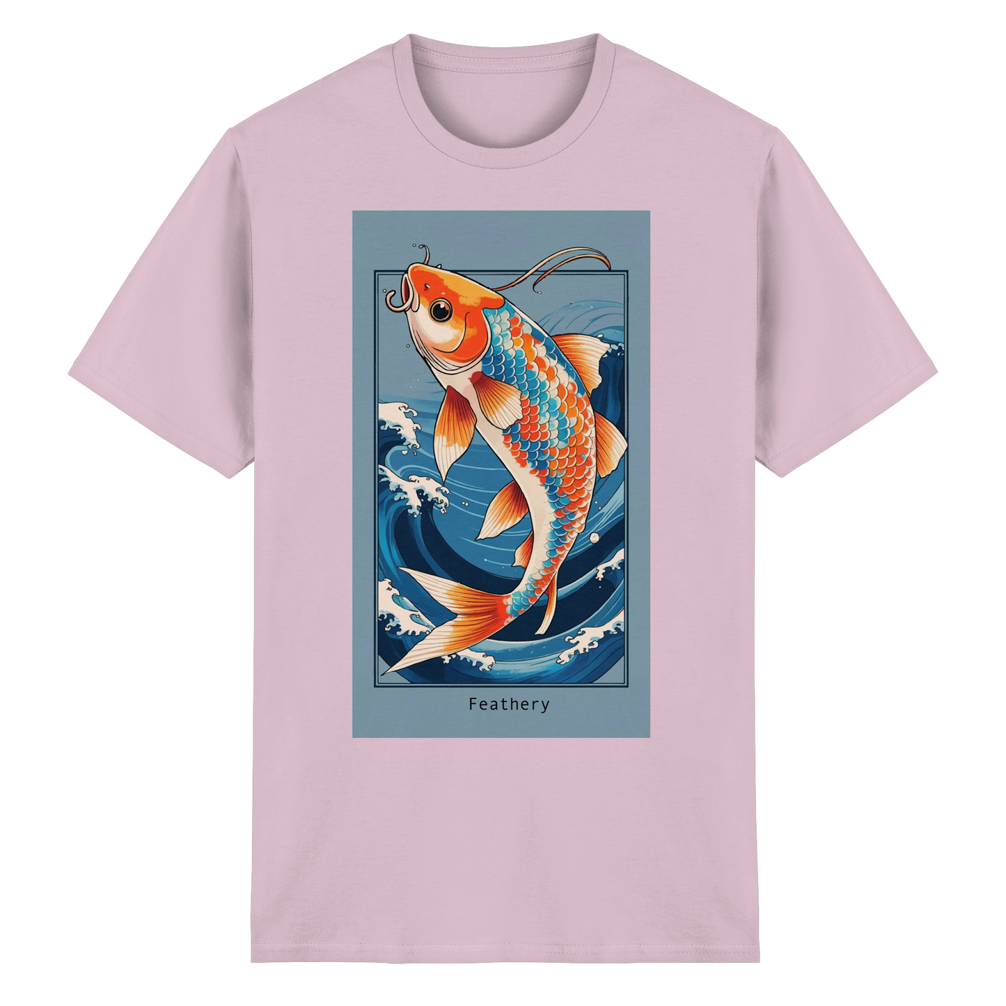 KOI by Feathery - Heavy Cotton T-Shirt