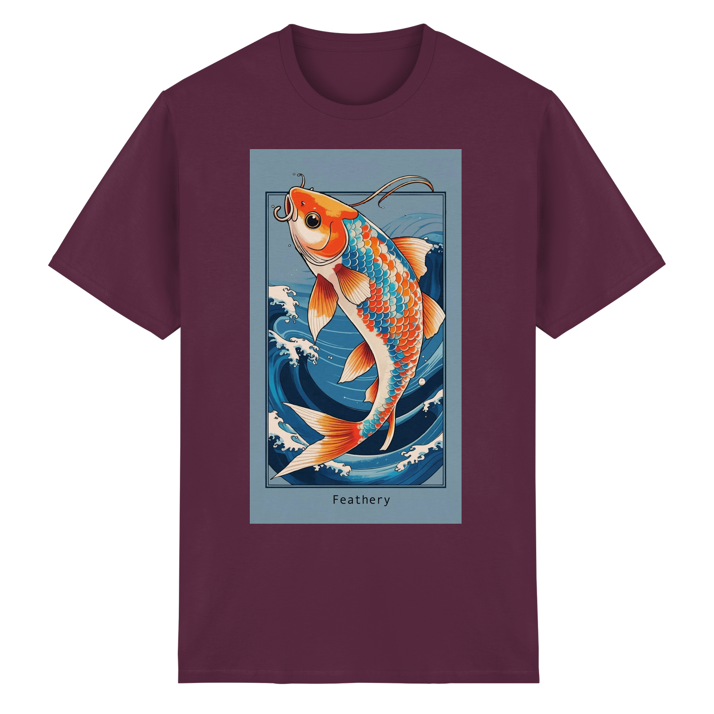 KOI by Feathery - Heavy Cotton T-Shirt