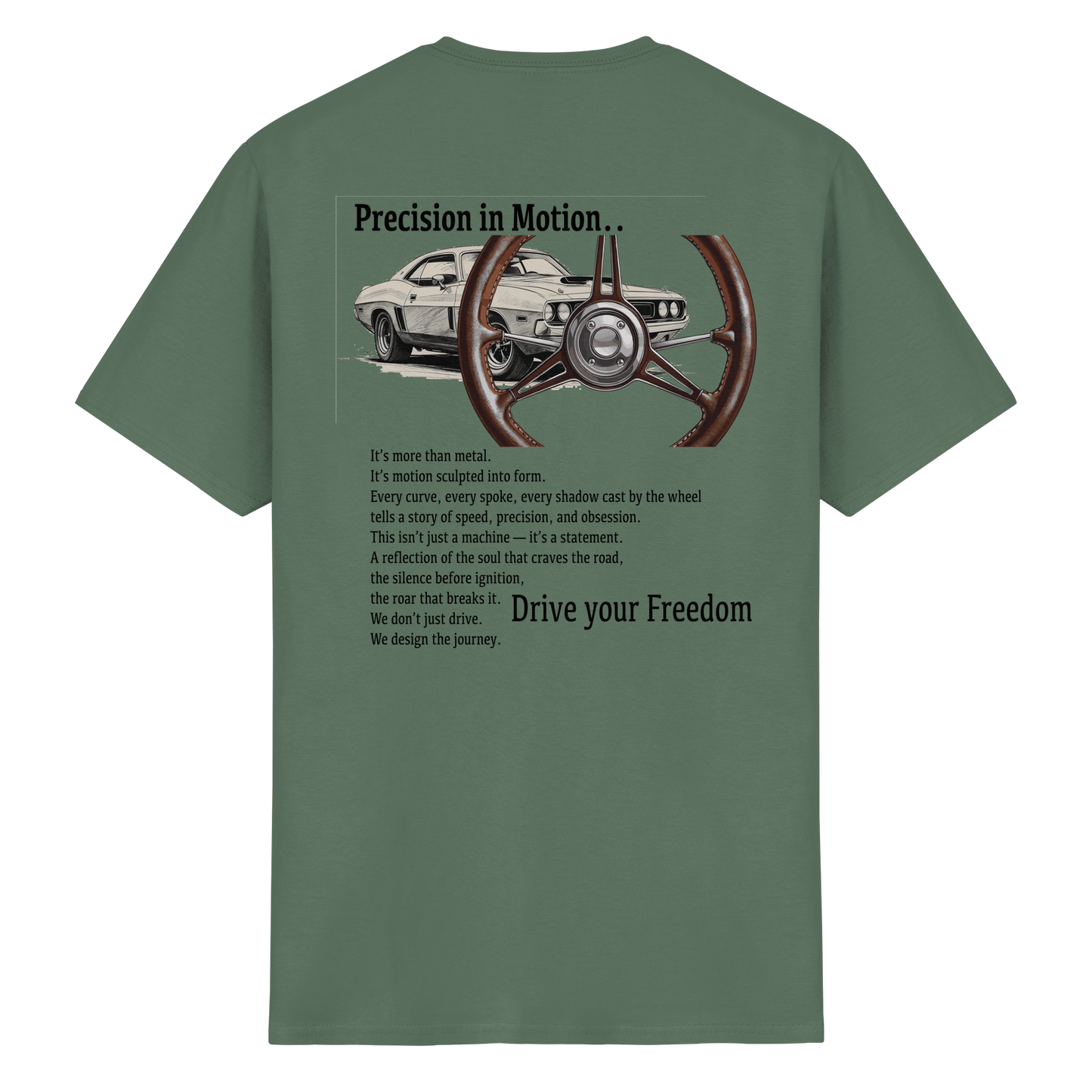 CAR by Feathery - Heavy Cotton T-Shirt