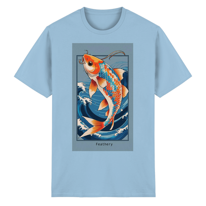 KOI by Feathery - Heavy Cotton T-Shirt