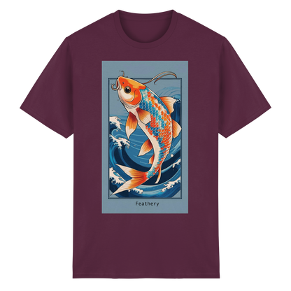 KOI by Feathery - Heavy Cotton T-Shirt