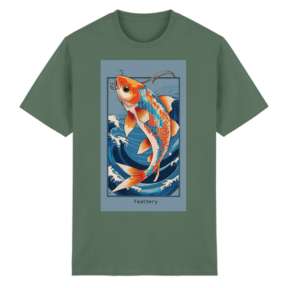 KOI by Feathery - Heavy Cotton T-Shirt