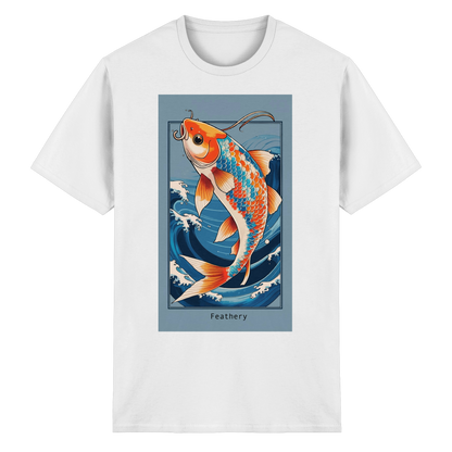 KOI by Feathery - Heavy Cotton T-Shirt
